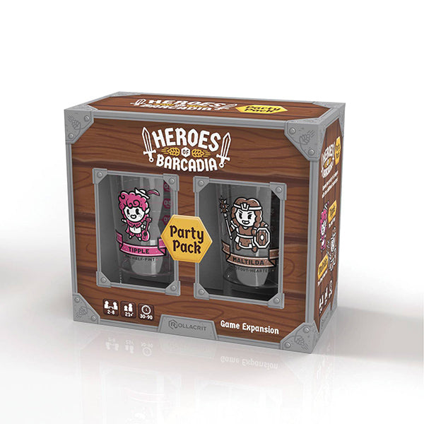Heroes of Barcadia: Party Pack Expansion - Board Game