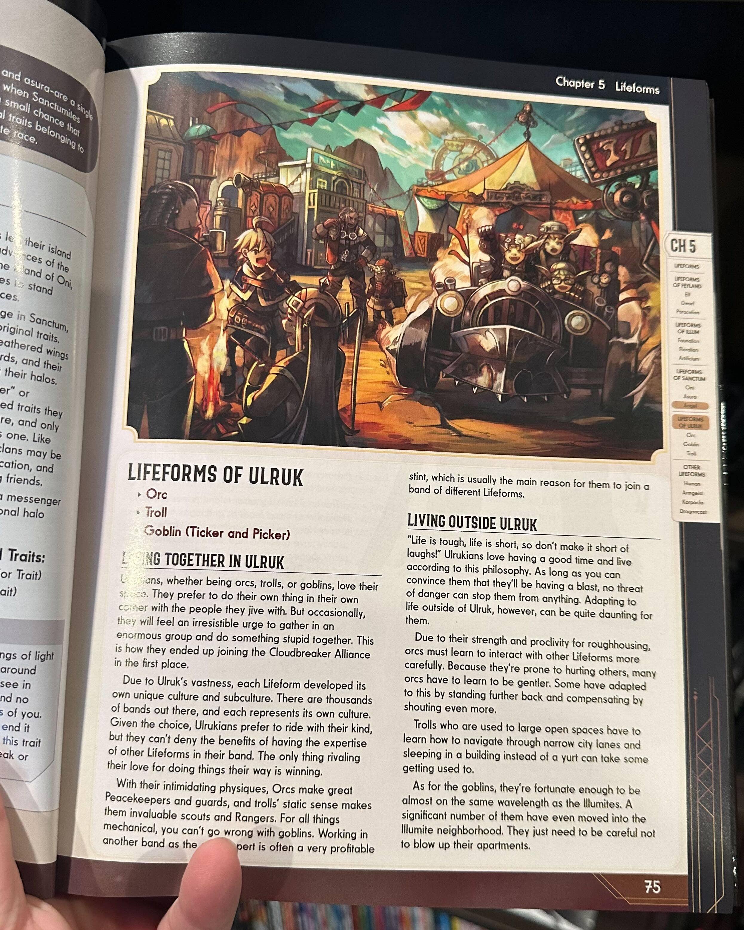 Cloudbreaker Alliance RPG Book - Out of Play