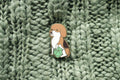 Beagle D20 Dice Buddy Enamel Pin - Out of Play