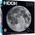 The Moon - 1000 Piece Round Jigsaw Puzzle - Out of Play