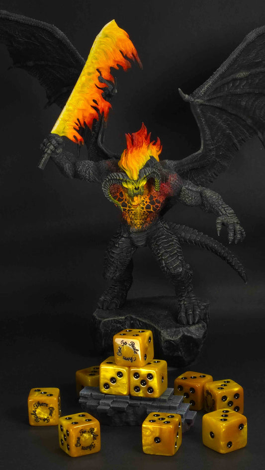 Gold Ring Dice - Out of Play