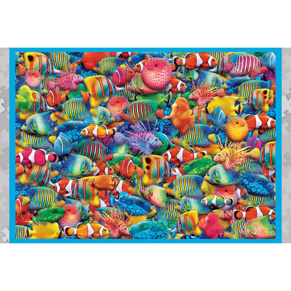 World's Smallest - Rainbow Flow 1000 Piece Jigsaw Puzzle - Out of Play