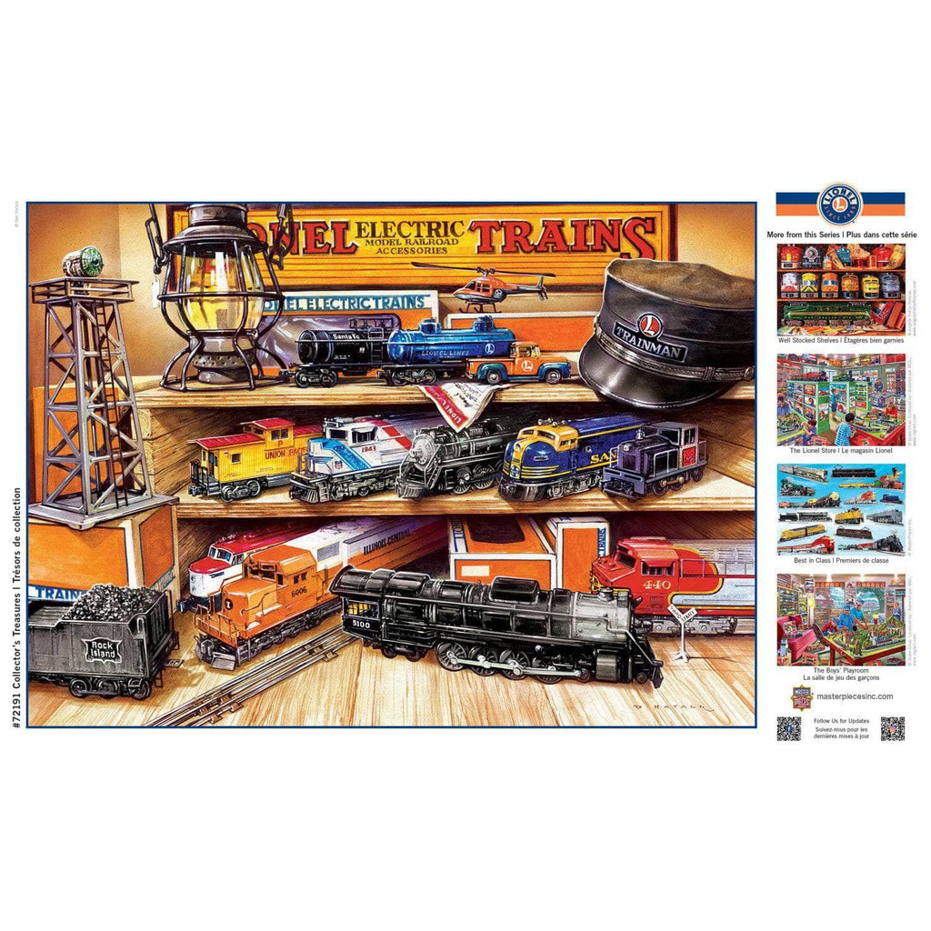 Lionel Trains - Collector's Treasures 1000 Piece Jigsaw Puzzle - Out of Play
