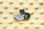 Spell Book Kitty Hard Enamel Pin - Out of Play