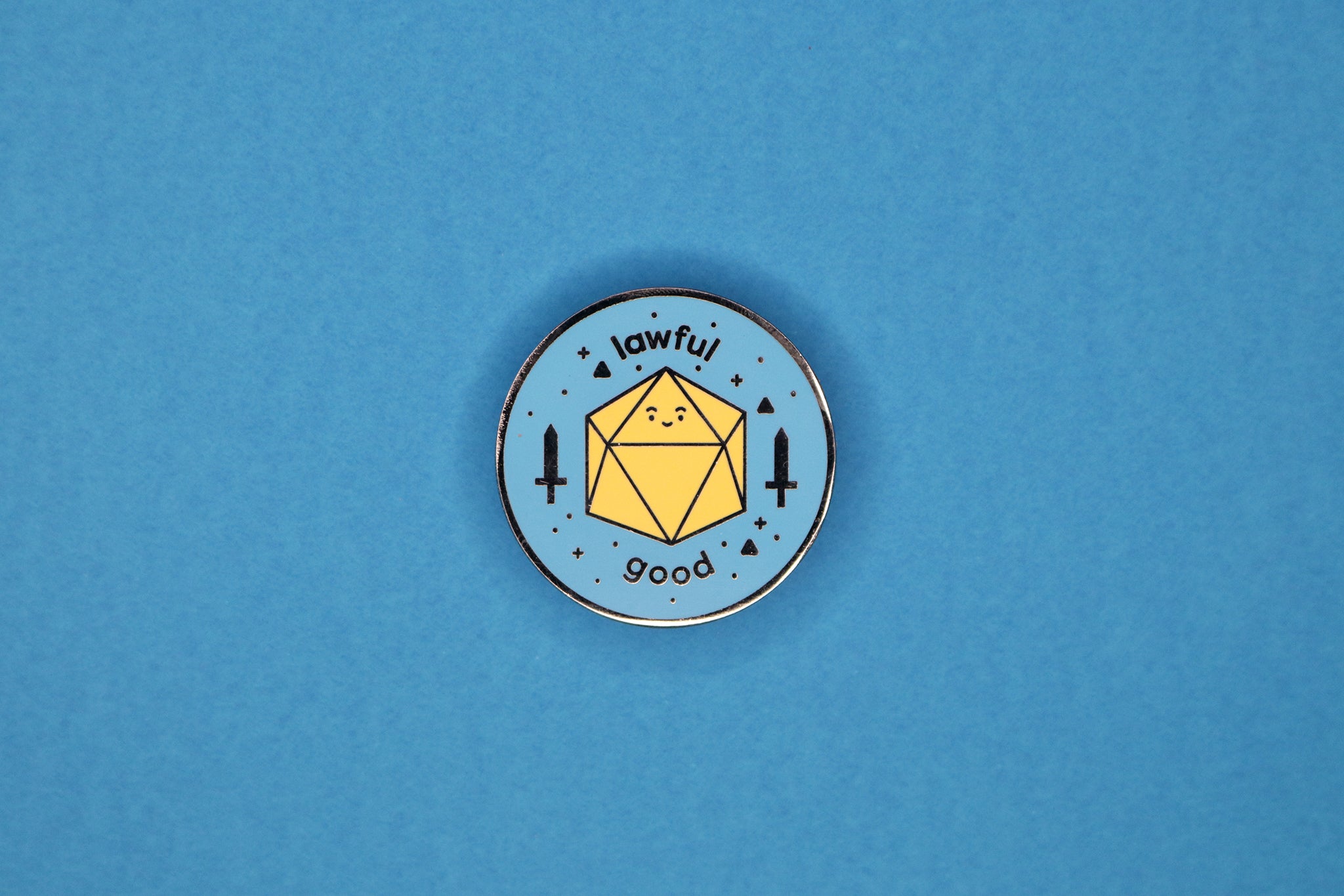 Lawful Good Alignment Hard Enamel Pin