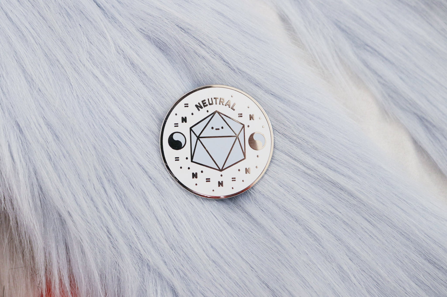 True Neutral Hard Enamel Pin