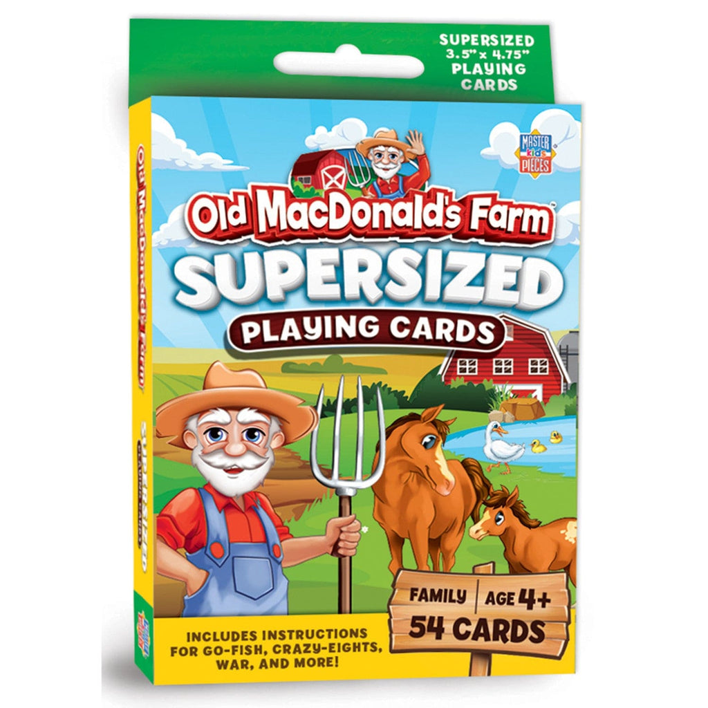 Old MacDonald's Farm Jumbo Playing Cards - Out of Play