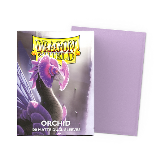 Dragon Shield: Standard 100ct Sleeves - Orchid (Dual Matte) PunkOuter Games