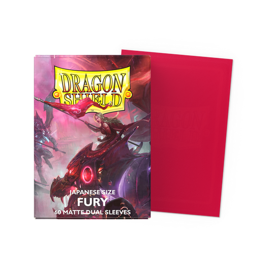 Dragon Shield: Standard 100ct Sleeves - Fury (Dual Matte) PunkOuter Games