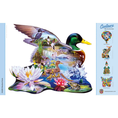 Shapes - Woodland Ducks 500 Piece Jigsaw Puzzle - Out of Play
