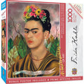 MasterPieces of Art - Frida Kahlo Self Portrait 1000 Piece Jigsaw Puzzle - Out of Play