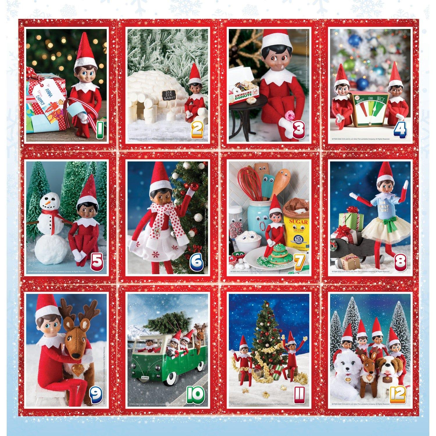 12 Days of Elf on the Shelf Jigsaw Puzzles - Advent Calendar - Out of Play