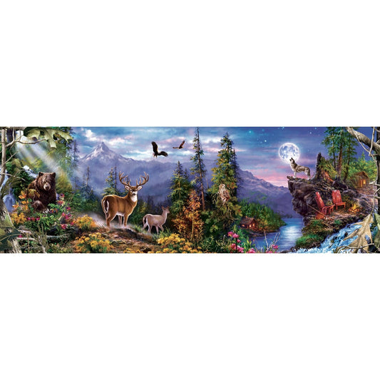 Realtree - 1000 Piece Panoramic Jigsaw Puzzle - Out of Play