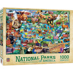 National Parks of America 1000 Piece Jigsaw Puzzle - Out of Play