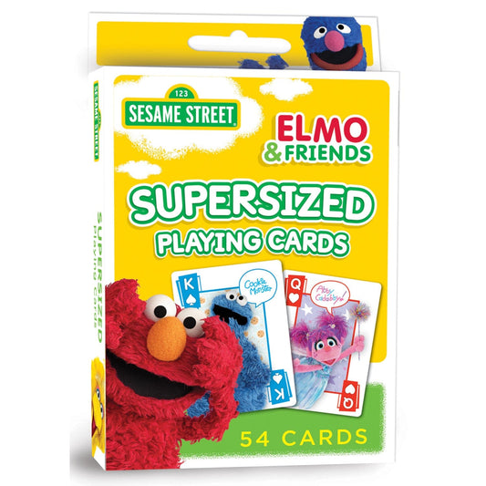 Sesame Street - Elmo & Friends Jumbo Playing Cards MasterPieces Puzzle Company INC