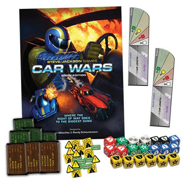 Car Wars: 2 Player Starter Set Blue/Green - Out of Play