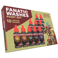 The Army Painter - Warpaint: Fanatic Washes Paint Set (10 washes) - Out of Play