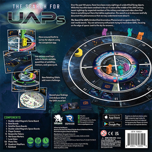 The Search For UAPs - Board Game - Out of Play