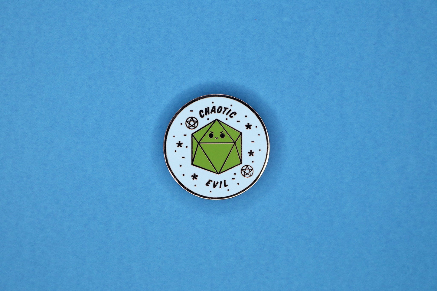 Chaotic Evil Alignment Hard Enamel Pin