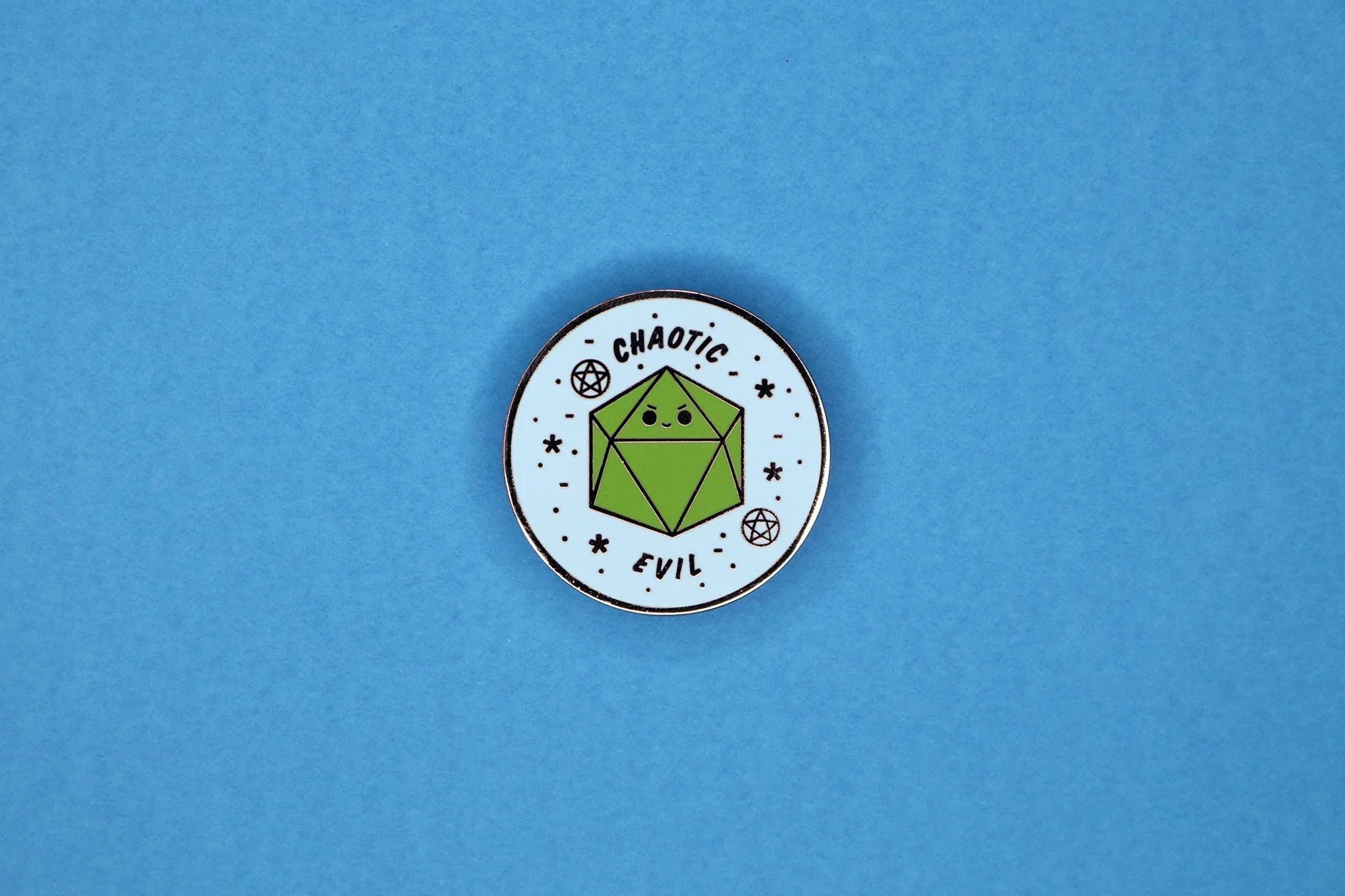 Chaotic Evil Alignment Hard Enamel Pin - Out of Play