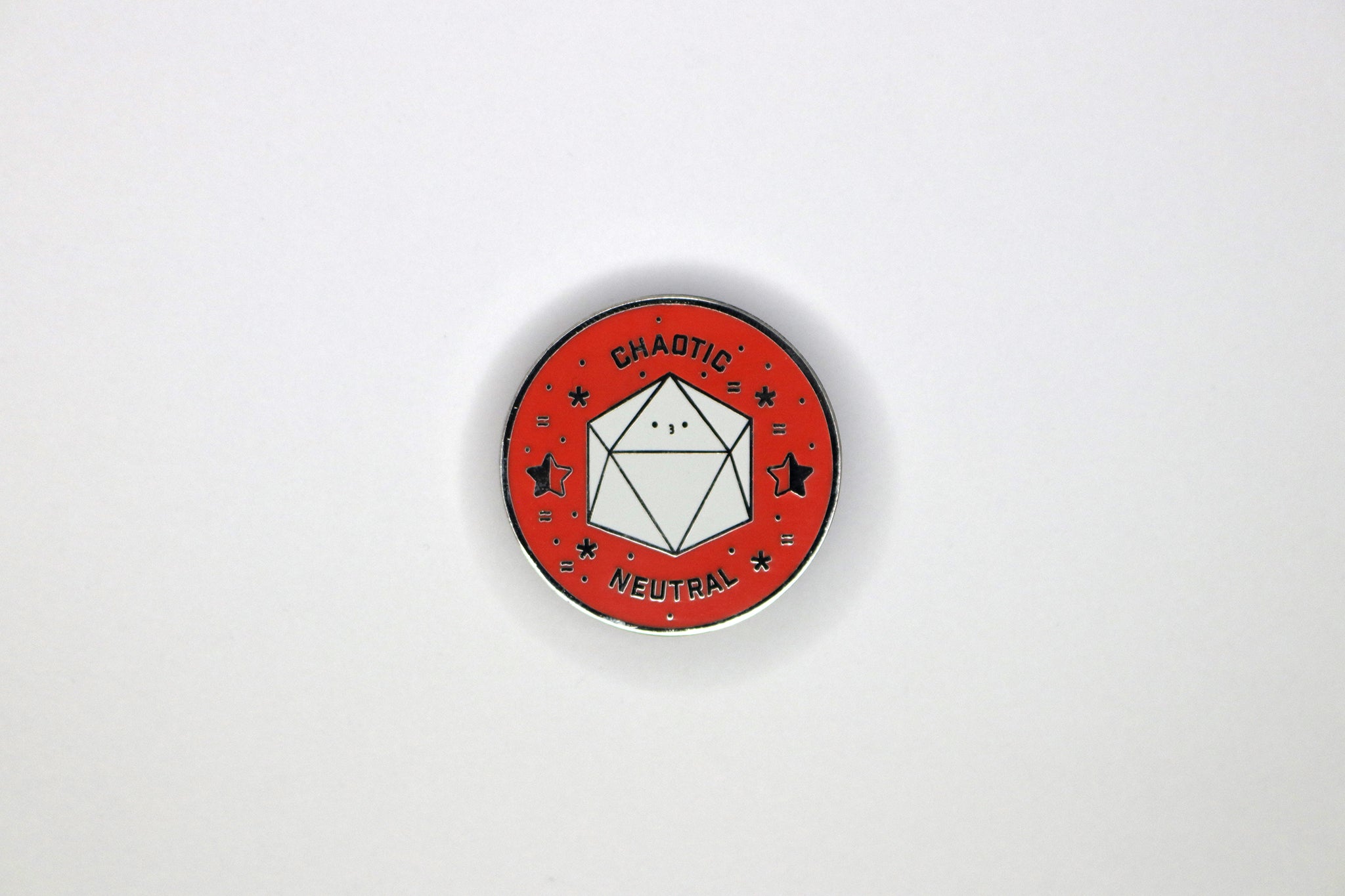 Chaotic Neutral Alignment Hard Enamel Pin