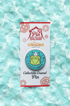 Chaotic Stupid D20 Alignment Hard Enamel Pin - Out of Play
