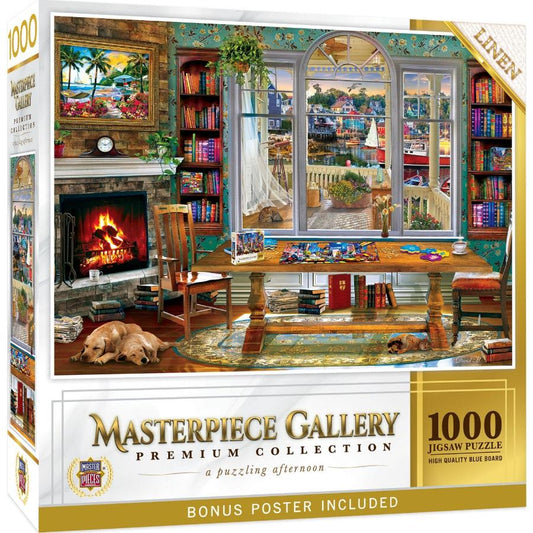 Masterpiece Gallery - A Puzzling Afternoon 1000 Piece Jigsaw Puzzle - Out of Play
