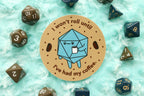 Coffee D20 Sticker and Magnet - Out of Play