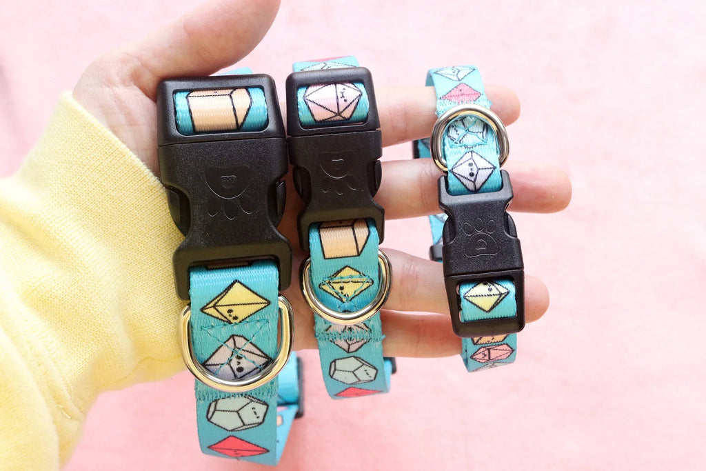 Tiny Dice Dog Collar - Out of Play