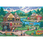 Signature Collection - Adirondack Anglers 2000 Piece Jigsaw Puzzle - Out of Play