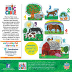 Eric Carle - Farm Life 6-Pack Mini Shaped Jigsaw Puzzles - Out of Play