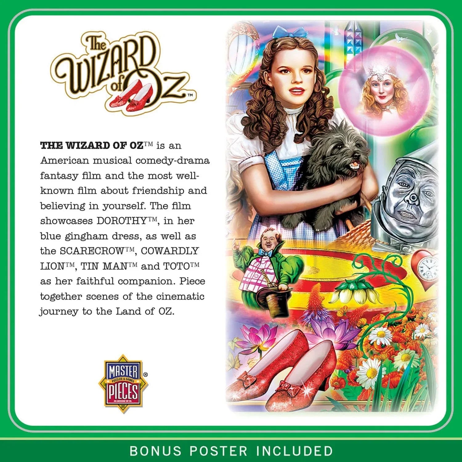 The Wizard of Oz - Magical Land of Oz 1000 Piece Jigsaw Puzzle - Out of Play