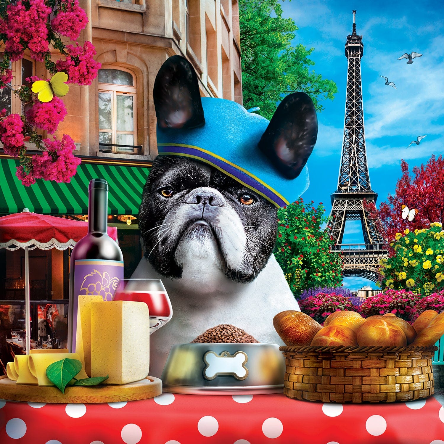 Dogology - Frenchie 1000 Piece Jigsaw Puzzle - Out of Play