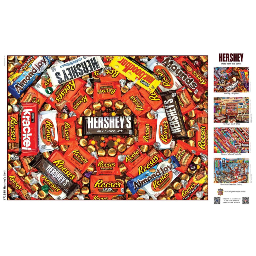 Hershey's Swirl - 1000 Piece Jigsaw Puzzle - Out of Play