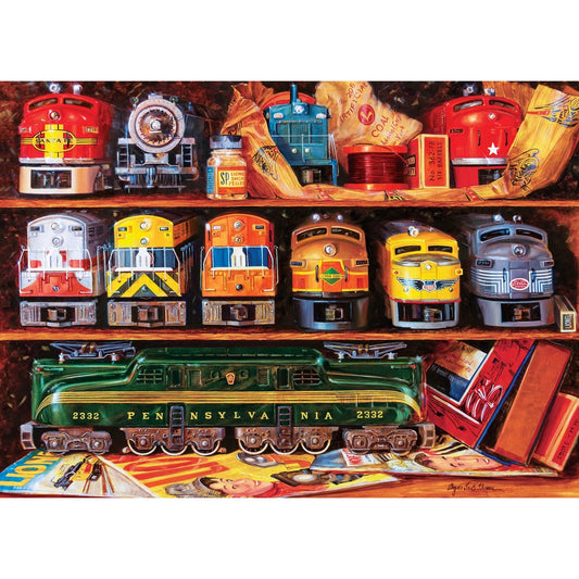 Lionel Trains - Well Stocked Shelves 1000 Piece Jigsaw Puzzle - Out of Play