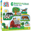 Eric Carle - Farm Life 6-Pack Mini Shaped Jigsaw Puzzles - Out of Play