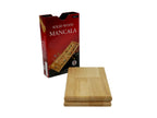 Wood Folding Mancala in Tin Case - Out of Play