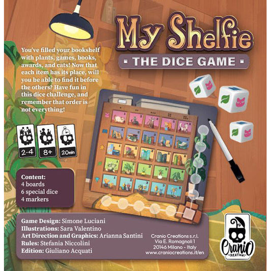 My Shelfie: The Dice Game PunkOuter Games