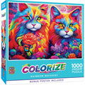 Colorize - Rainbow Whiskers 1000 Piece Jigsaw Puzzle - Out of Play