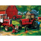 Farmall 4-Pack 500 Piece Jigsaw Puzzles - Out of Play