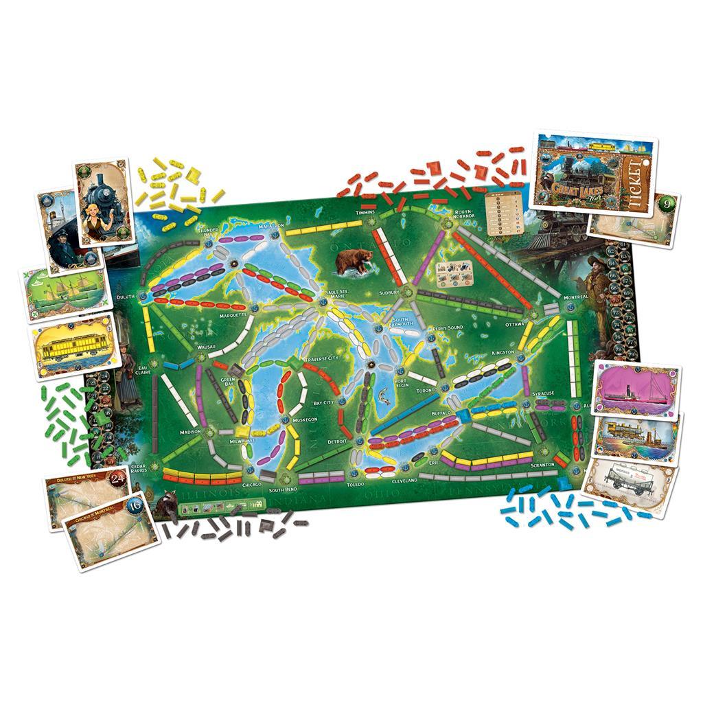 Ticket to Ride: Rails and Sails - Out of Play