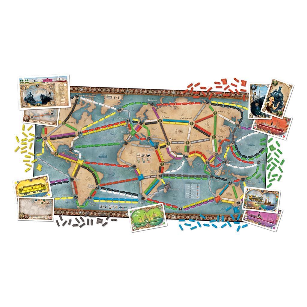 Ticket to Ride: Rails and Sails - Out of Play