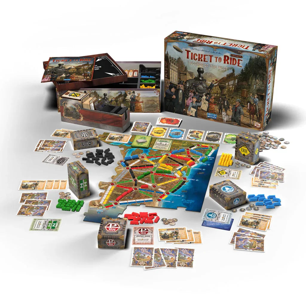Ticket to Ride Legacy: Legends of the West - Out of Play