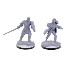D&D Nolzur's Marvelous Minis: Wave 22- Reborn Paladin & Reborn Warlock - Out of Play