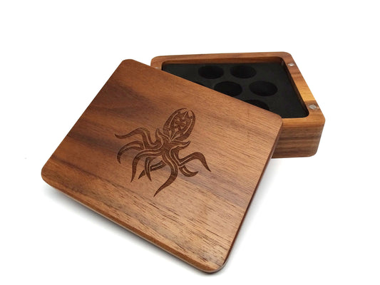 Cthulhu Wooden Dice Case Easy Roller Dice Company