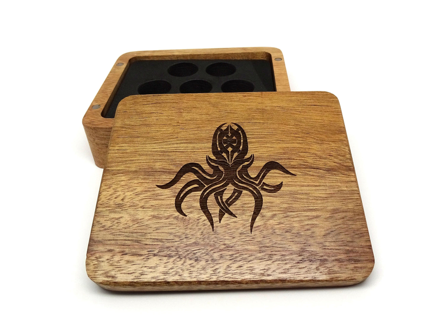 Cthulhu Wooden Dice Case Easy Roller Dice Company