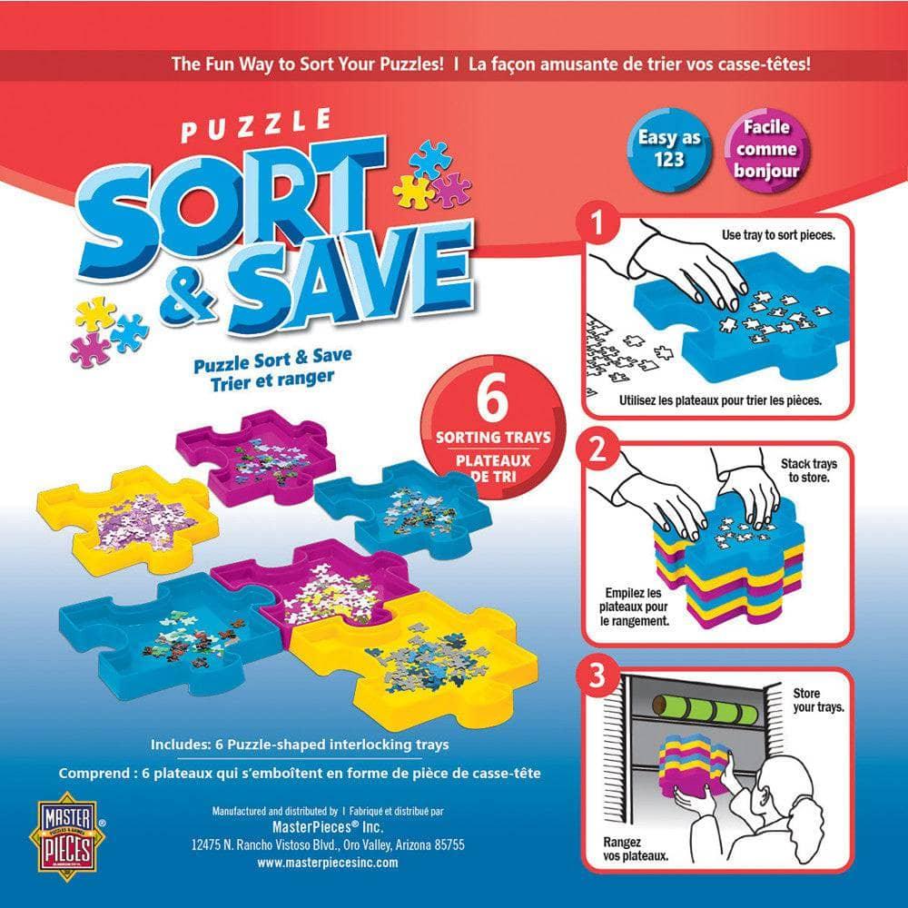 Jigsaw Puzzle Sort & Save - Sorting Trays - Out of Play