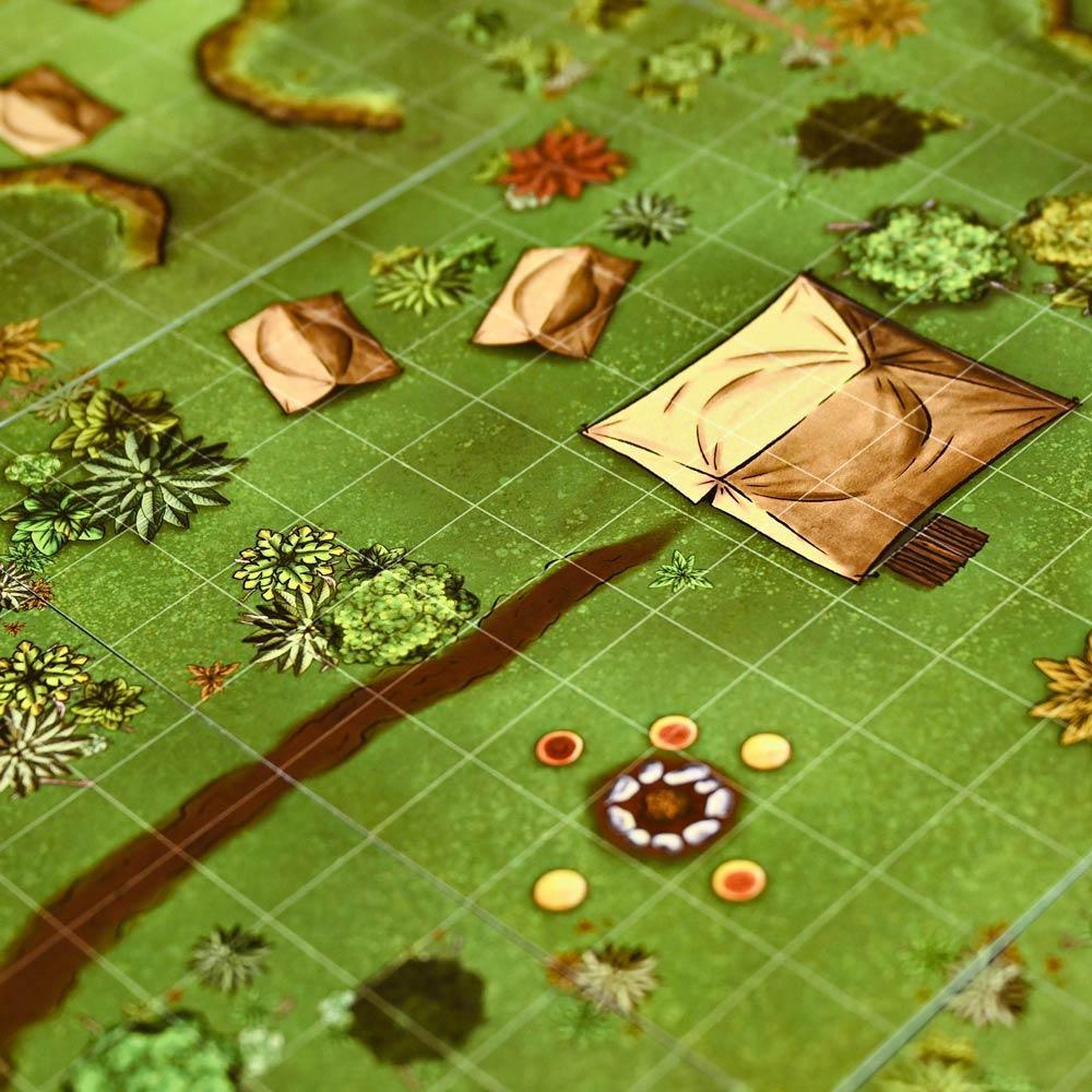 Forbidden Forest Modular Terrain Tiles - Out of Play