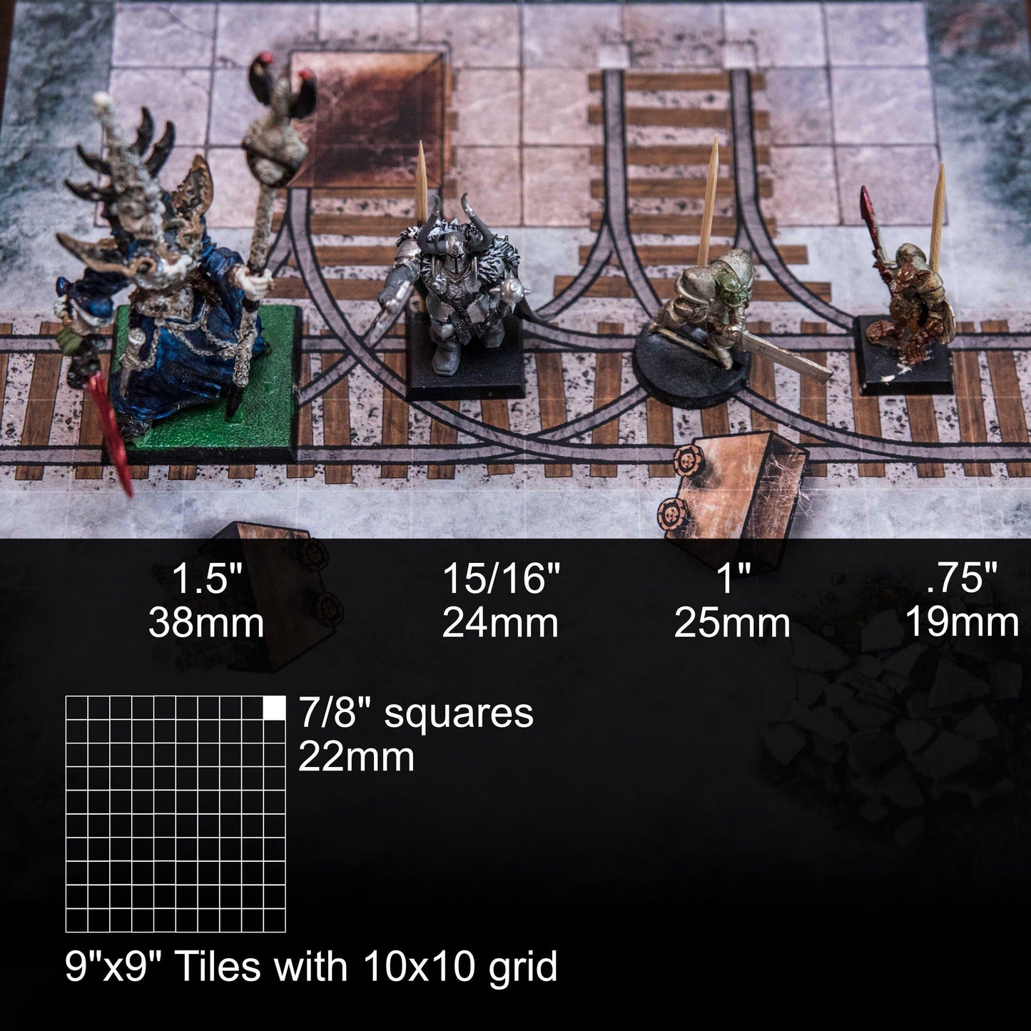 Instant Mine Dungeon Tiles - Out of Play