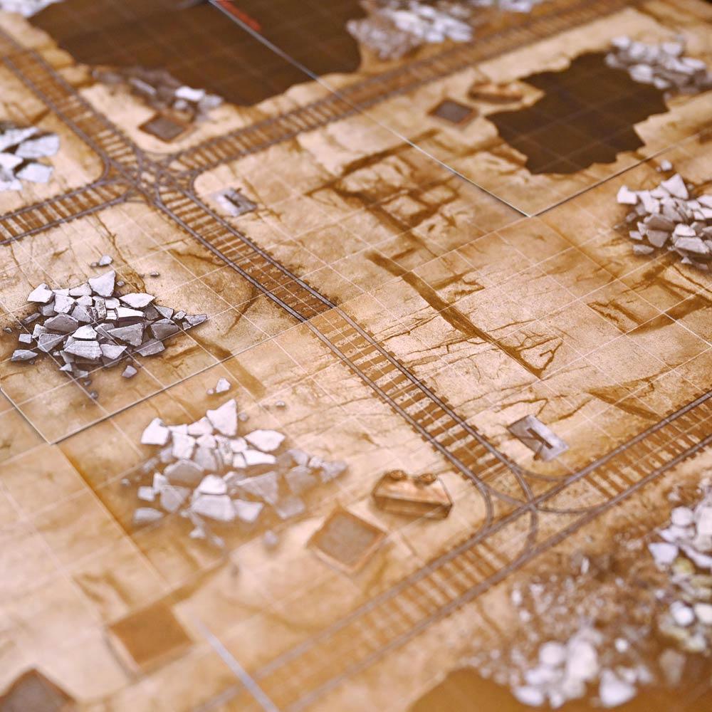 Modular Western Desert And Mine Tiles - Out of Play